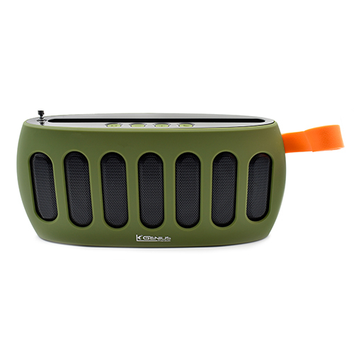 High Bass Bluetooth Speaker - High-Quality Materials, Portable Audio Player, Green-Black Color | Bluetooth & USB Support, 6-Month Warranty