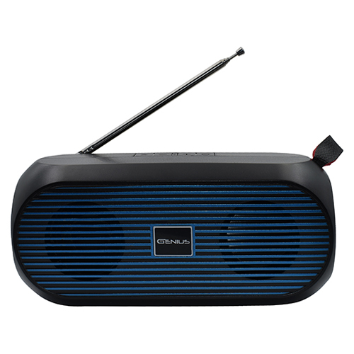 Outdoor Wireless Bluetooth Speaker - Blue-Black Color, Bluetooth & USB Support | 6 Months Warranty, Portable Audio Player