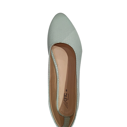Fancy Flat Ballerina - Leather Eva Upper, Any Season | Washable, Elegant Embellishments, Pointy Toe Design, Versatile For Cocktail Dresses