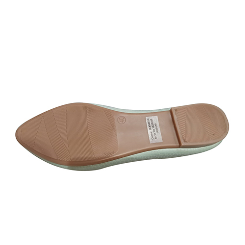 Fancy Flat Ballerina - Leather Eva Upper, Any Season | Washable, Elegant Embellishments, Pointy Toe Design, Versatile For Cocktail Dresses