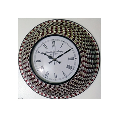 मोजाइक फिनिश क्लॉक