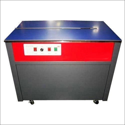Box Strapping Machine - Mild Steel, 910 X 580 X 750 Mm | Semi-automatic, 2 Sec Per Strap, Human Machine Interface