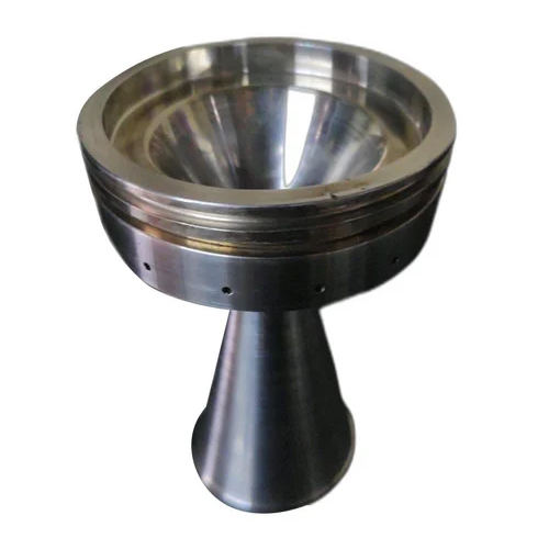 Stainless Steel Cnc Turned Component - Color: Silver