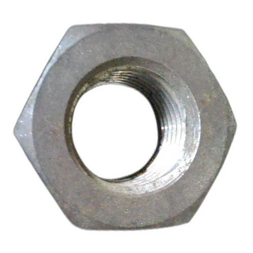 Mild Steel High Tensile Nuts - Color: Silver