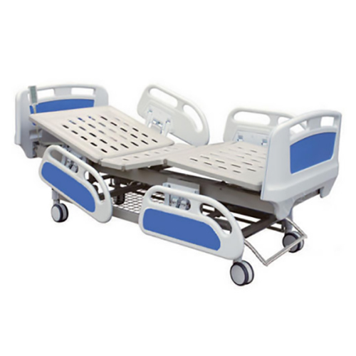 Electrical Icu Bed - Color: White And Blue