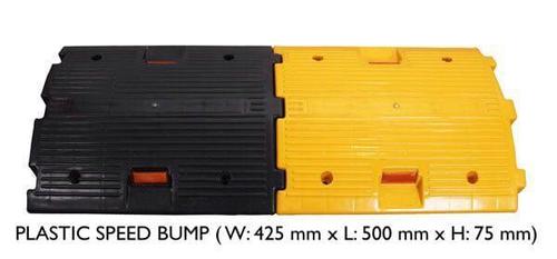 Plastic Speed Breaker - Color: Yellow/Black