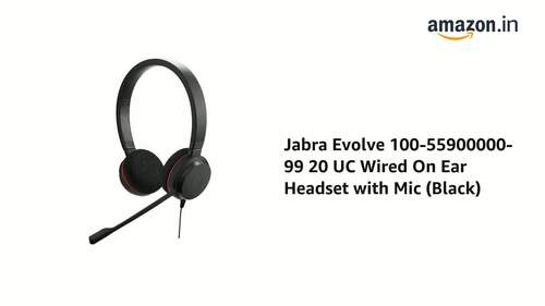 Jabra Evolve 20 Se स्टीरियो Uc लेदरेट