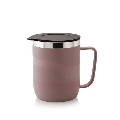 460 Ml Insulated Coffee Mug With Lid Application: Commercial / Household