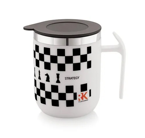 200gm Insulated Coffee Mug With Lid - Stainless Steel, Multiple Sizes Available | Perfect For Home And Hotel Use