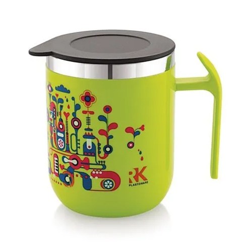 200gm Insulated Coffee Mug With Lid - Stainless Steel, Multiple Sizes Available | Perfect For Home And Hotel Use