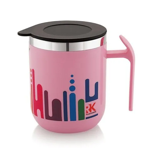200gm Insulated Coffee Mug With Lid - Stainless Steel, Multiple Sizes Available | Perfect For Home And Hotel Use