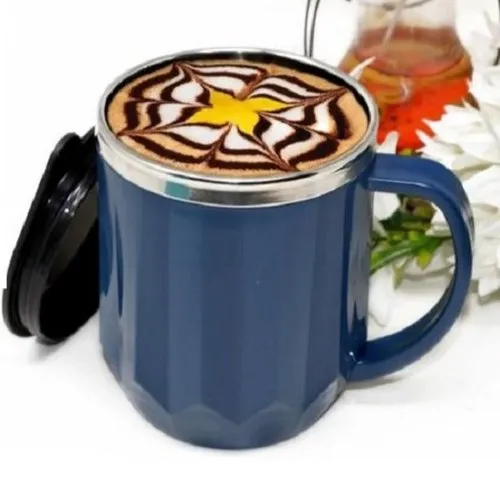 Plain Insulated Coffee Mug - Stainless Steel, Different Sizes Available | Ideal For Home And Hotel Use