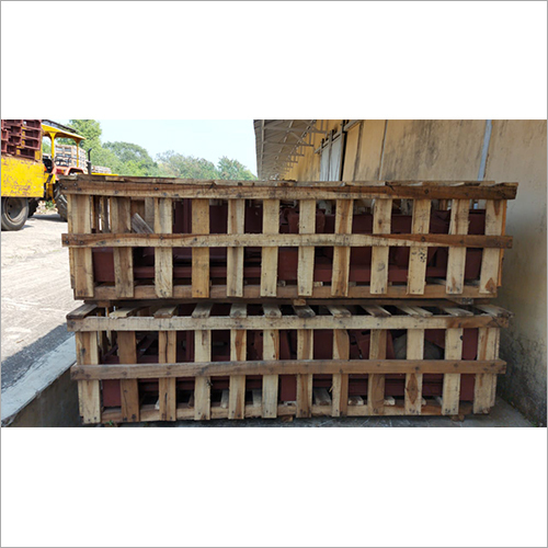 Brown Industrial Wooden Crates