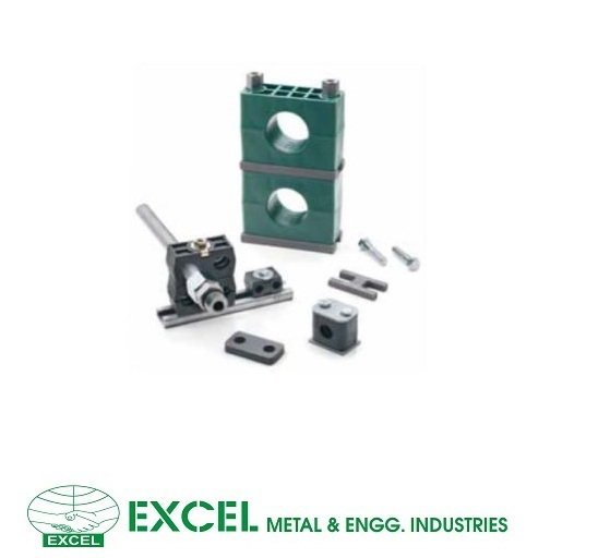 Hydraulic Pipe Clamps - Metal Type: Steel