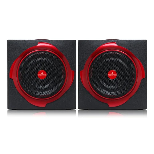 ब्लैक एंड रेड 010 माइक्रोटोन कॉलम स्पीकर
