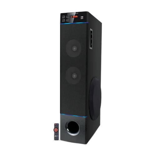 Black 8001 Microtone Tower Speaker