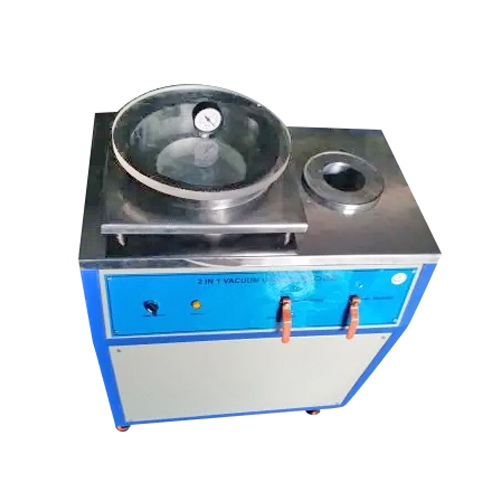 Manual 2 In 1 Vacuum Casting Machine - Stainless Steel & Mild Steel, 230 Volt Power, Blue Color | Manual Operation, Industrial Usage, Painted Surface, Warranty Included