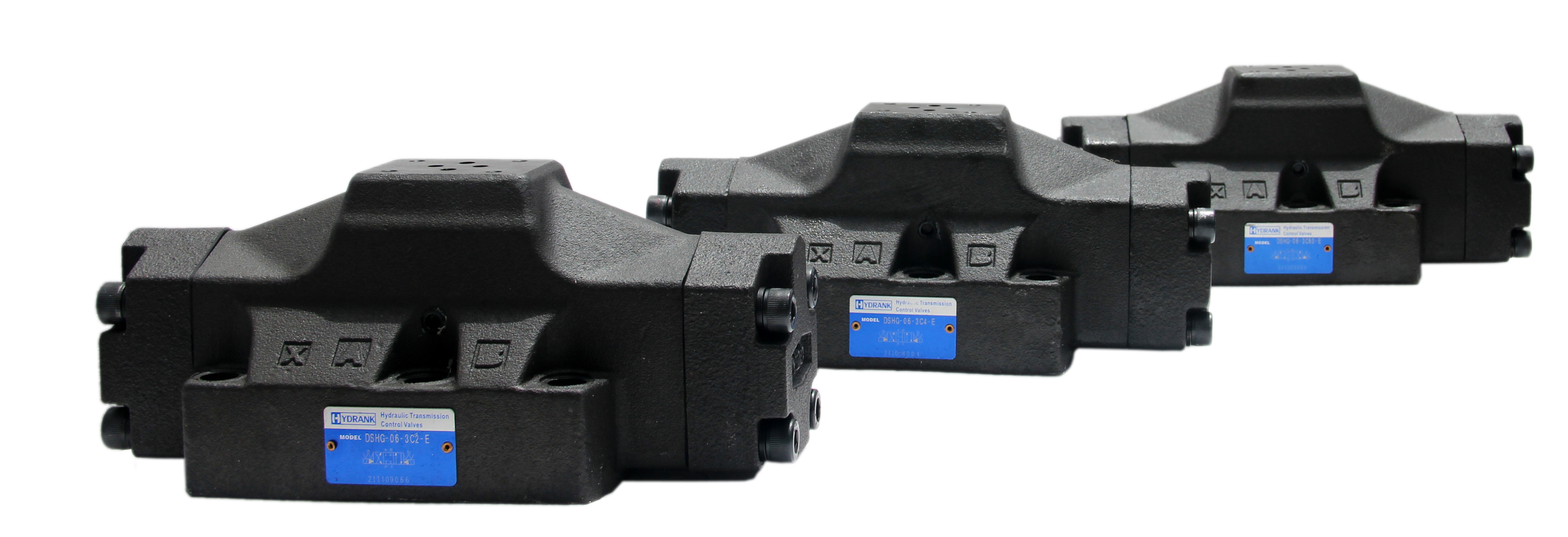 Black Hydraulic Direction Control Valve - Cetop 8 Ng 25