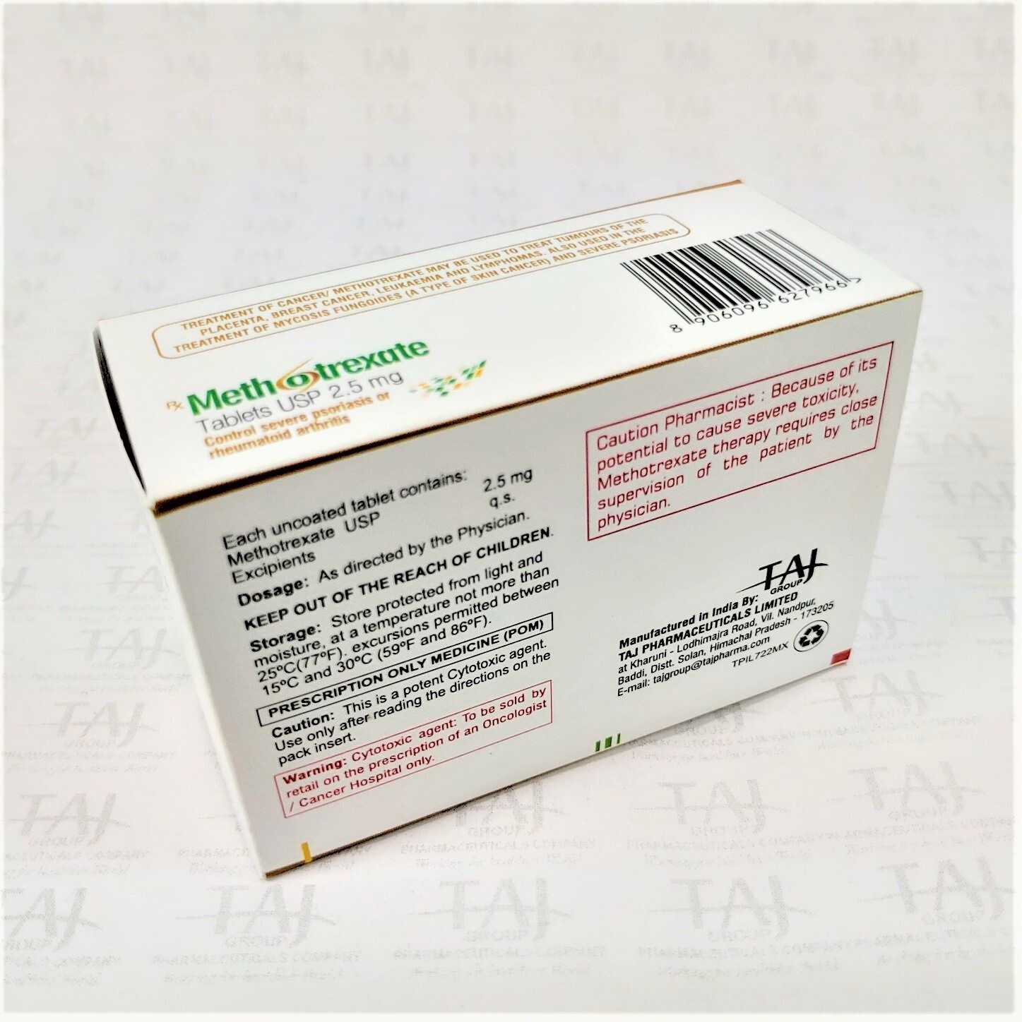 Methotrexate Tablets Usp 2.5mg Specific Drug