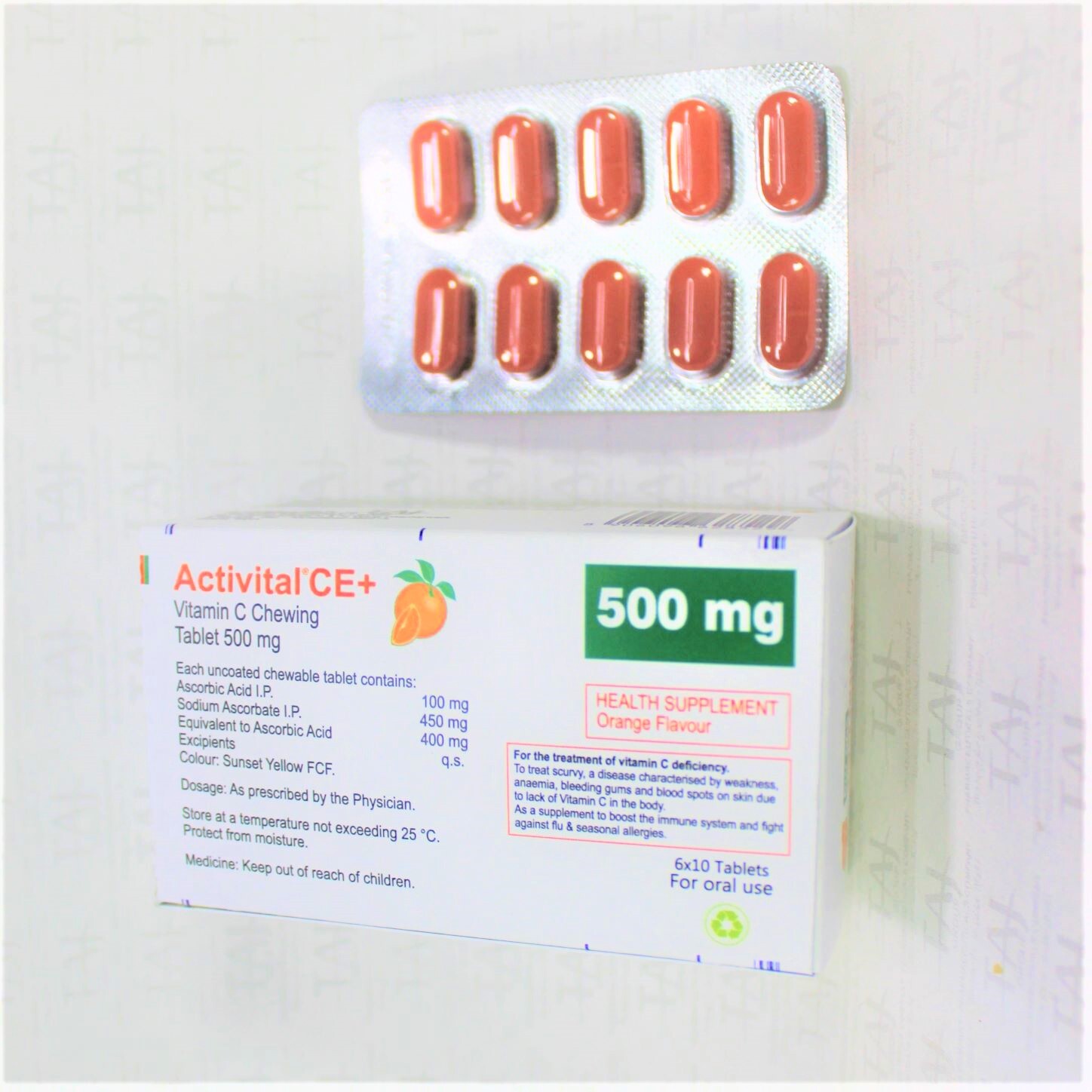 Vitamin C Chewing Tablet 500mg Generic Drugs