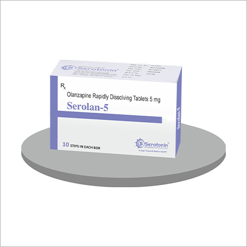 5 मिलीग्राम Olanzapine तेजी से घुलने वाली गोलियाँ