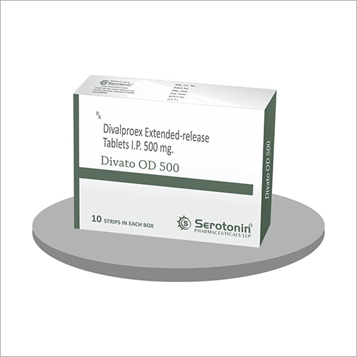 500 मिलीग्राम Divalproex विस्तारित रिलीज टैबलेट आईपी