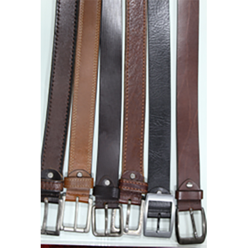 ब्राउन एंड ब्लैक मेन्स लेदर बेल्ट