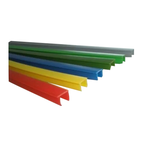 Pvc U Profile - Material: PVC, Thickness: 2mm, Color: Multicolor | Type: PVC U Profile, Ideal for Versatile Applications and Custom Installations