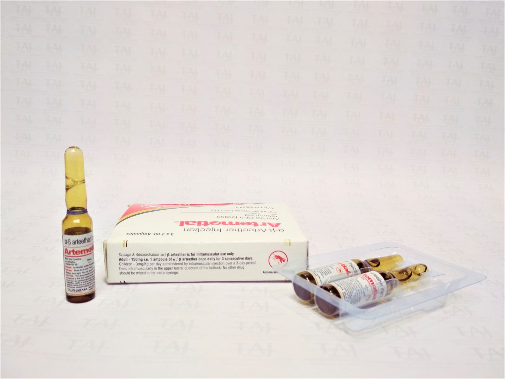 Alpha Beta Arteether Injection - 150mg/2ml, Liquid Antimalarial For Severe Malaria Treatment, 100% Assay, 2-year Expiration, Gmp Certified, Protect From Light, Store In Cool & Dark Place