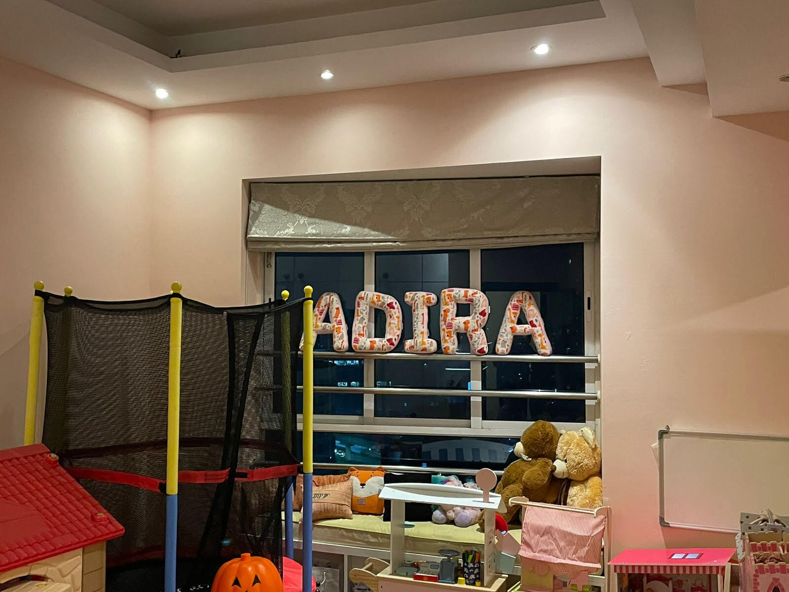 Multi Alphabet Shape Cushion