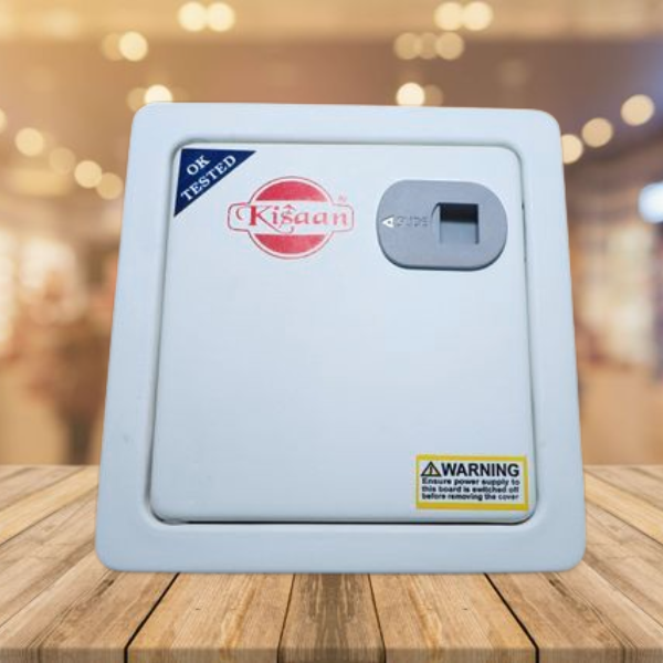 6 Way Spn Double Door Distribution Box Base Material: Metal Base