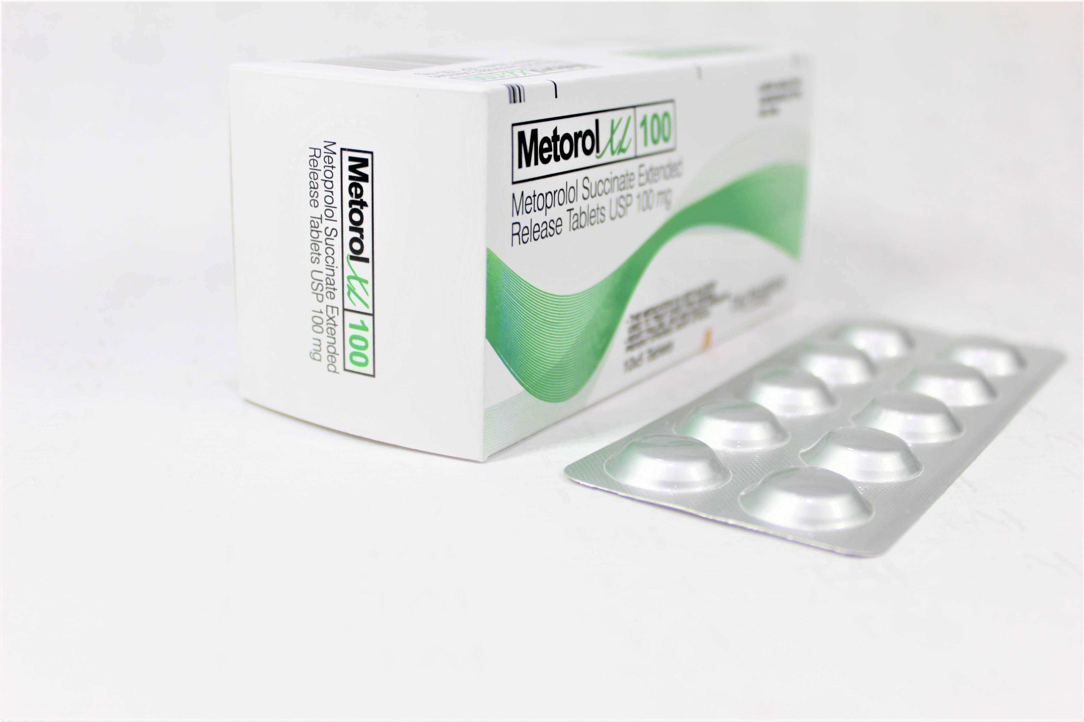 Metoprolol Succinate Er Tablet Usp 100mg Expiration Date: 3 Years