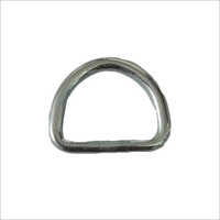 सिल्वर स्टेनलेस स्टील डी रिंग