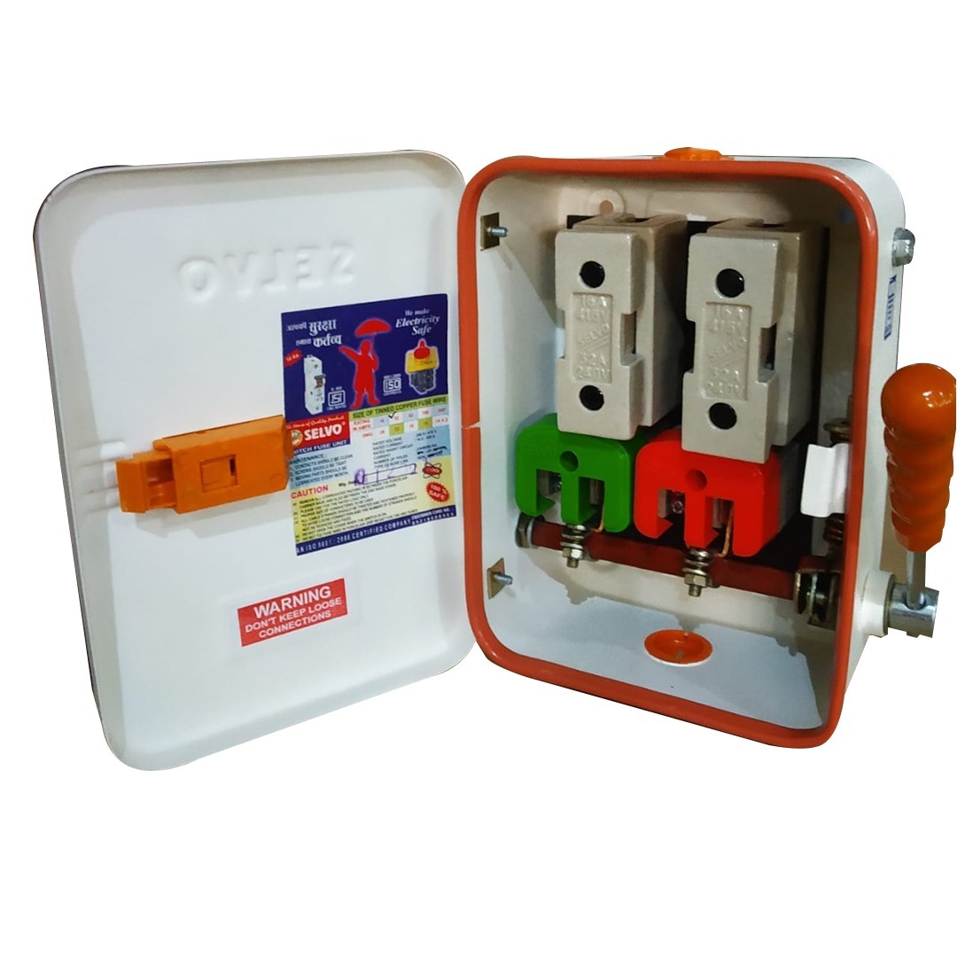 32a 240v Double Pole Switch Fuse Units