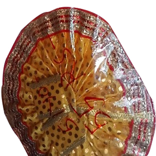 Kanha Ki Poshak - Vibrant Cotton Blend Outfit, Traditional Dhoti And Angavastram Set With Peacock Feather & Flute
