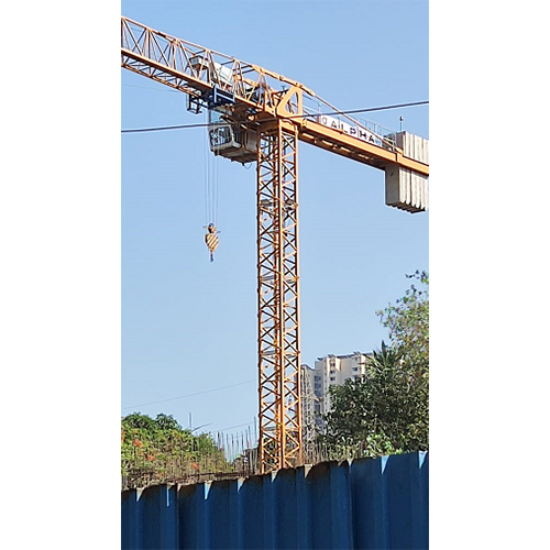 5 टन क्षमता तक अल्फा फ्लैट टॉप टॉवर क्रेन आवेदन: निर्माण