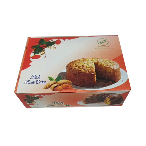 Glossy Lamination Rich Fruit Cake Box