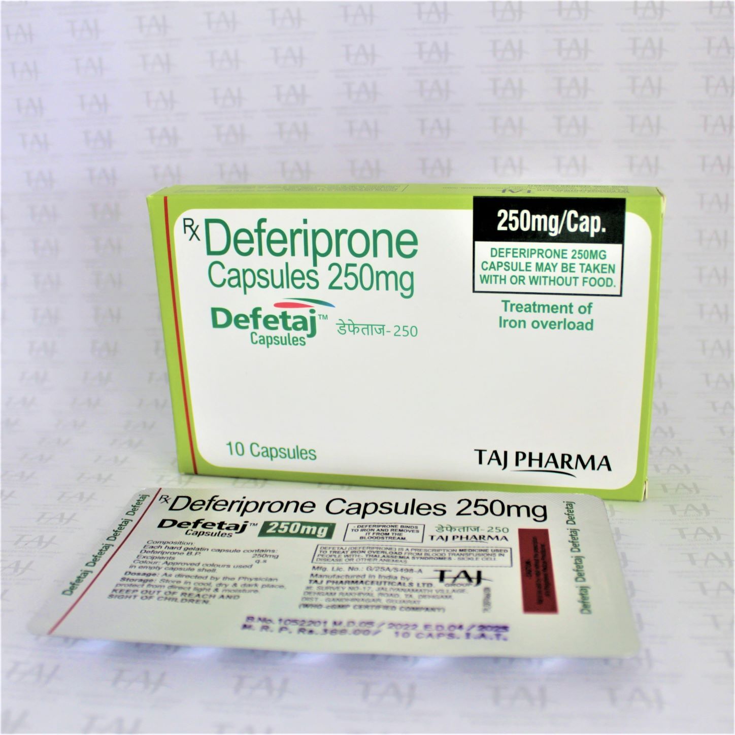 Deferiprone Capsule 250mg Generic Drugs