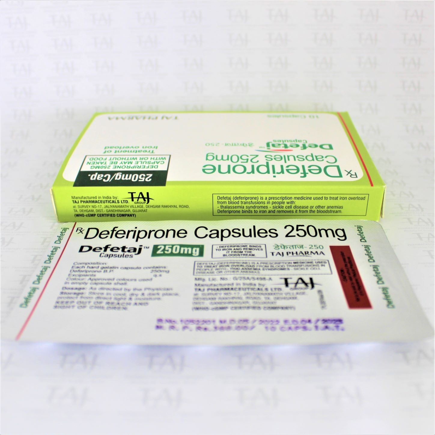 Deferiprone Capsule 250mg Generic Drugs