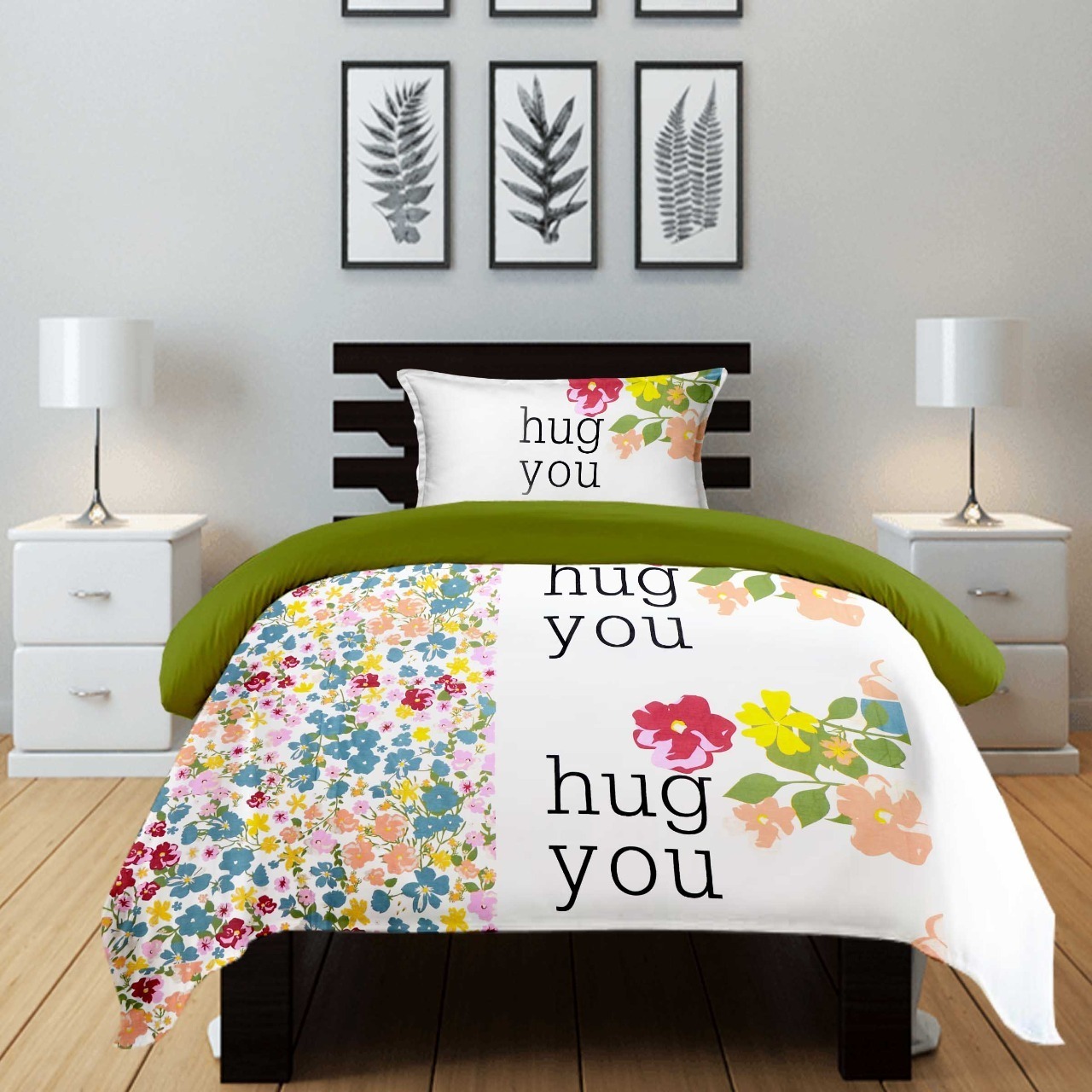 Stylish Studio Printed Bedsheet