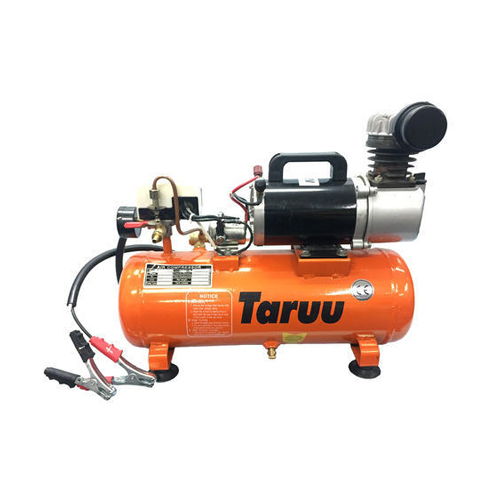 Orange-Silver-Black Taruu Direct Drive Portable Air Compressor