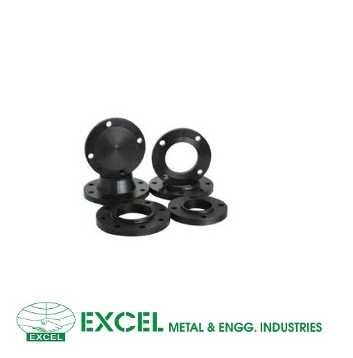 Mild Steel Flanges - Standard Dimensions, Golden And Black Colors, High-pressure Applications, Round Shape With Multiple Holes, Corrosion Resistant, Smooth Polished, Forged And Machined
