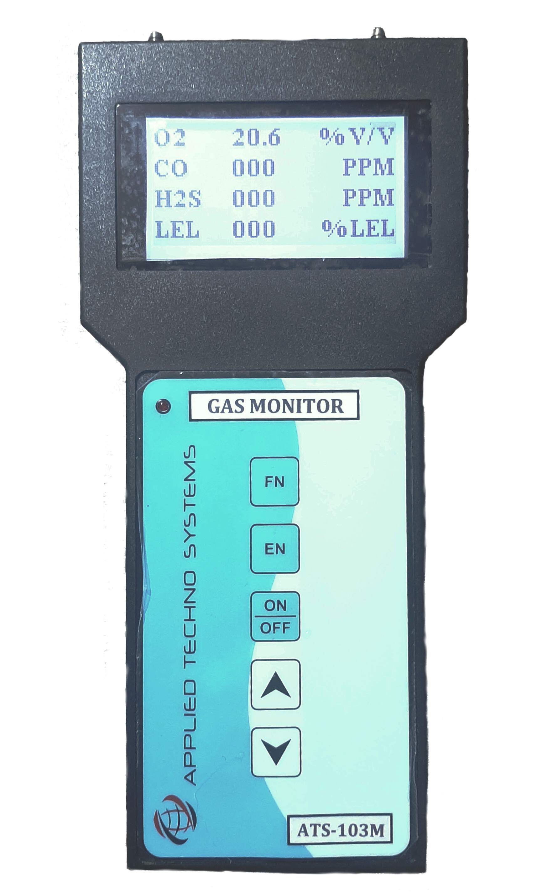Portable Single Multi Gas Monitor - Color: Yellow Black
