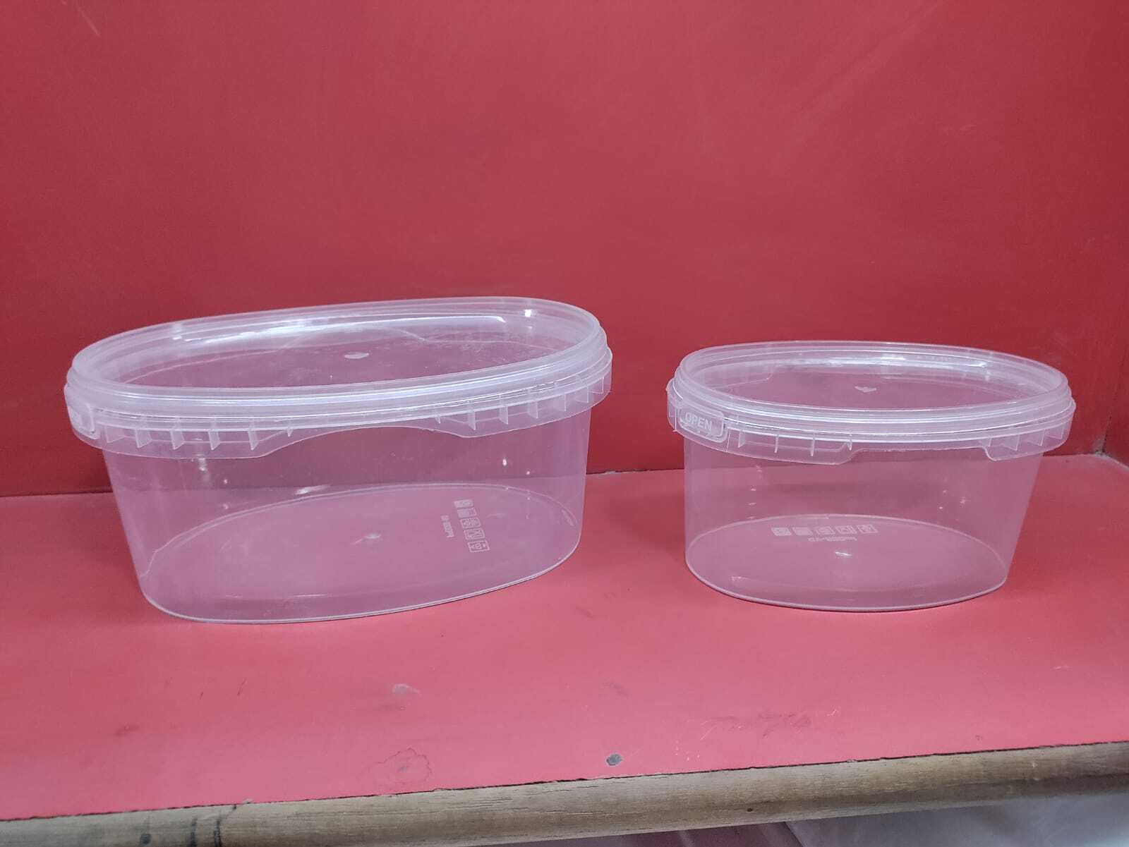 Hexa Tamper Proof Container - Color: Transparent