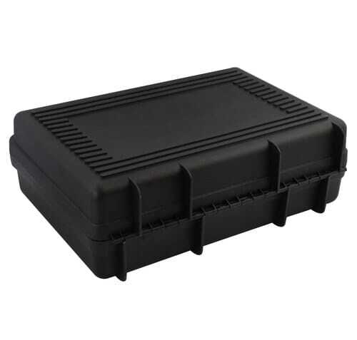 Black Plastic Portable Tool Box