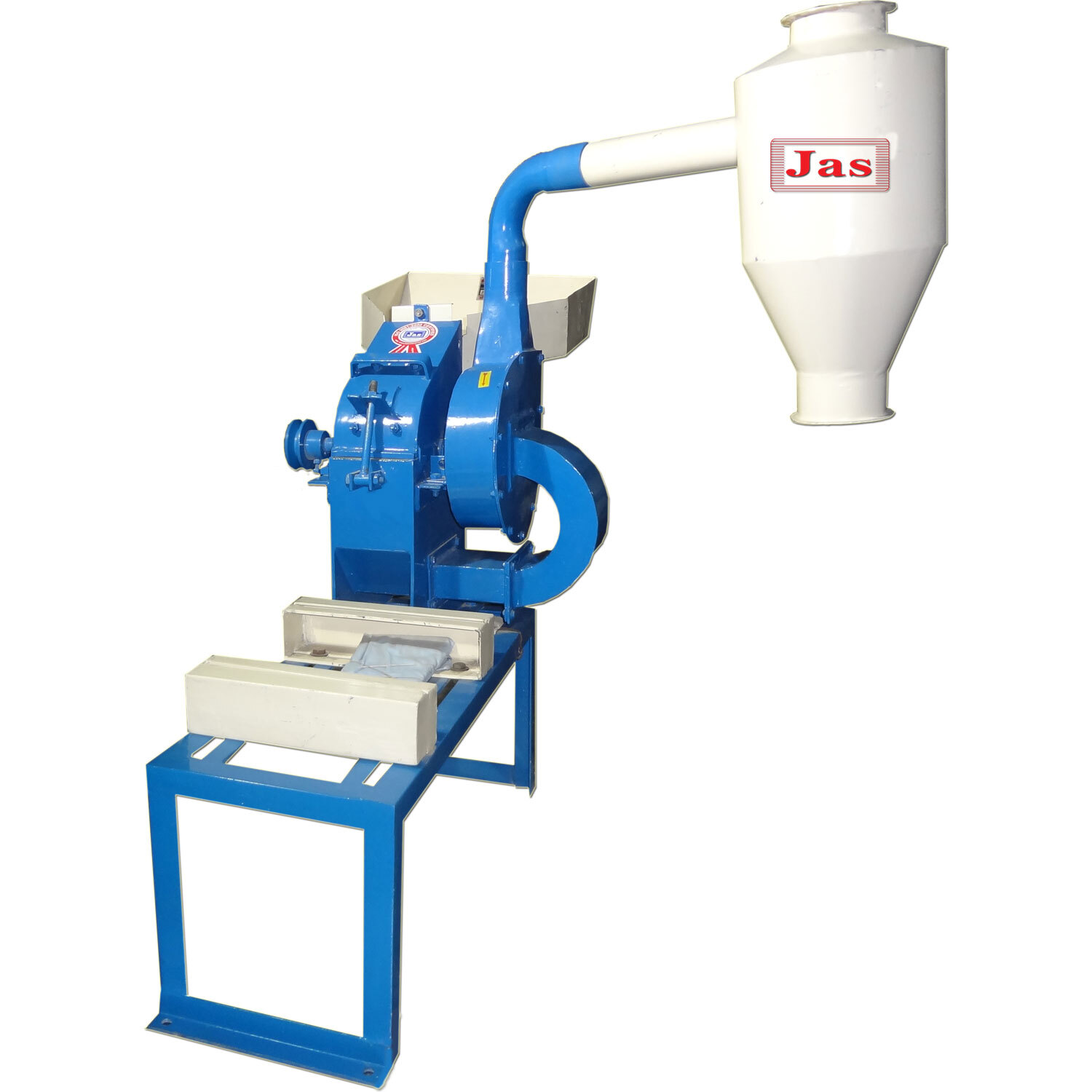 Blue Auto Suction Hammer Mill