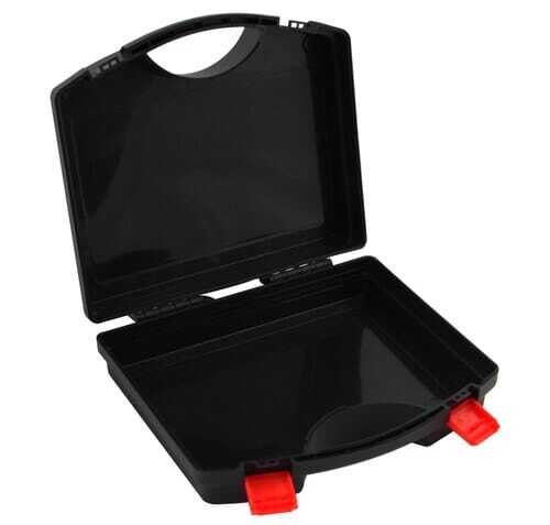 Mini Plastic Tool Box - Color: Black