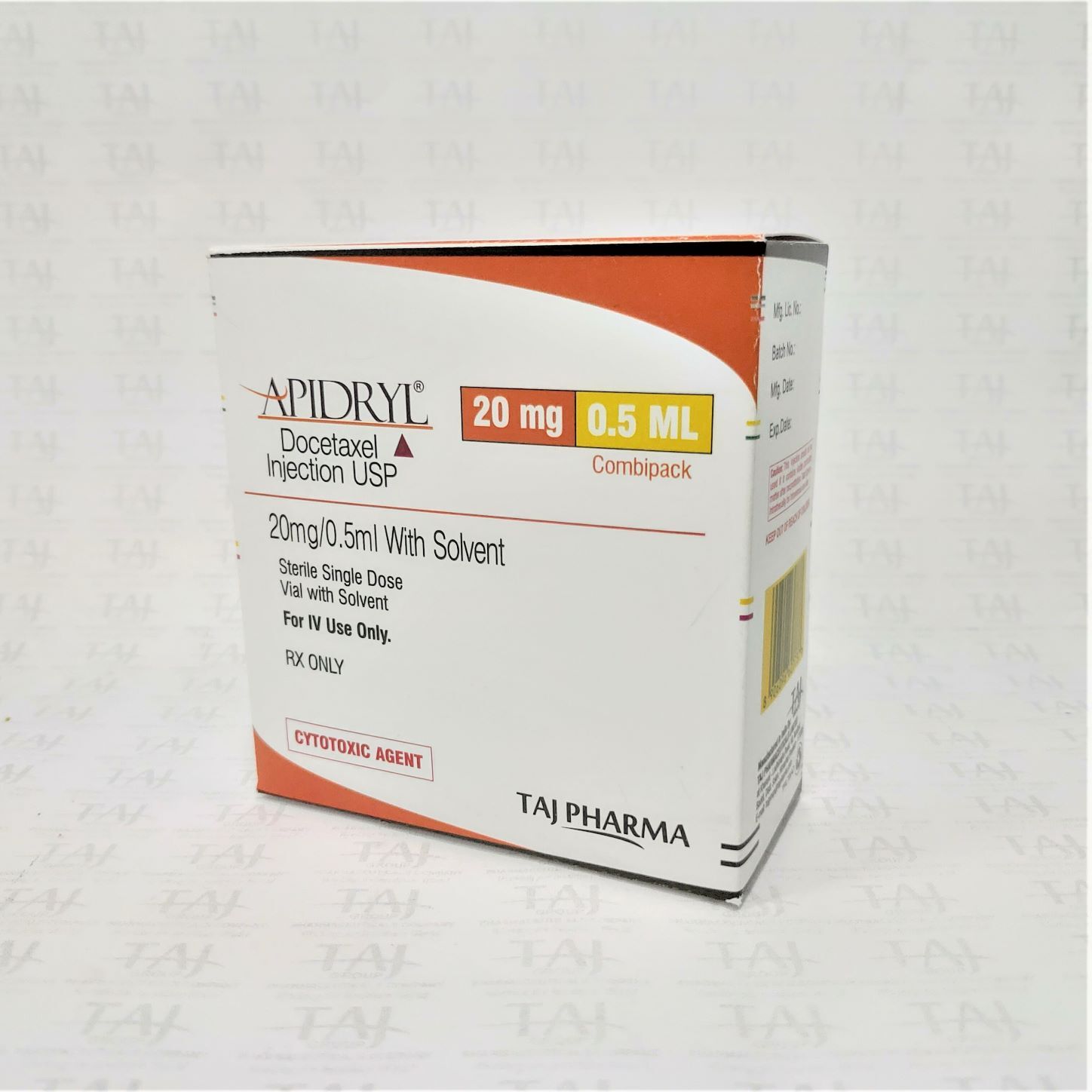 Docetaxel Injection Usp 20mg/0.5ml With Solvent Specific Drug