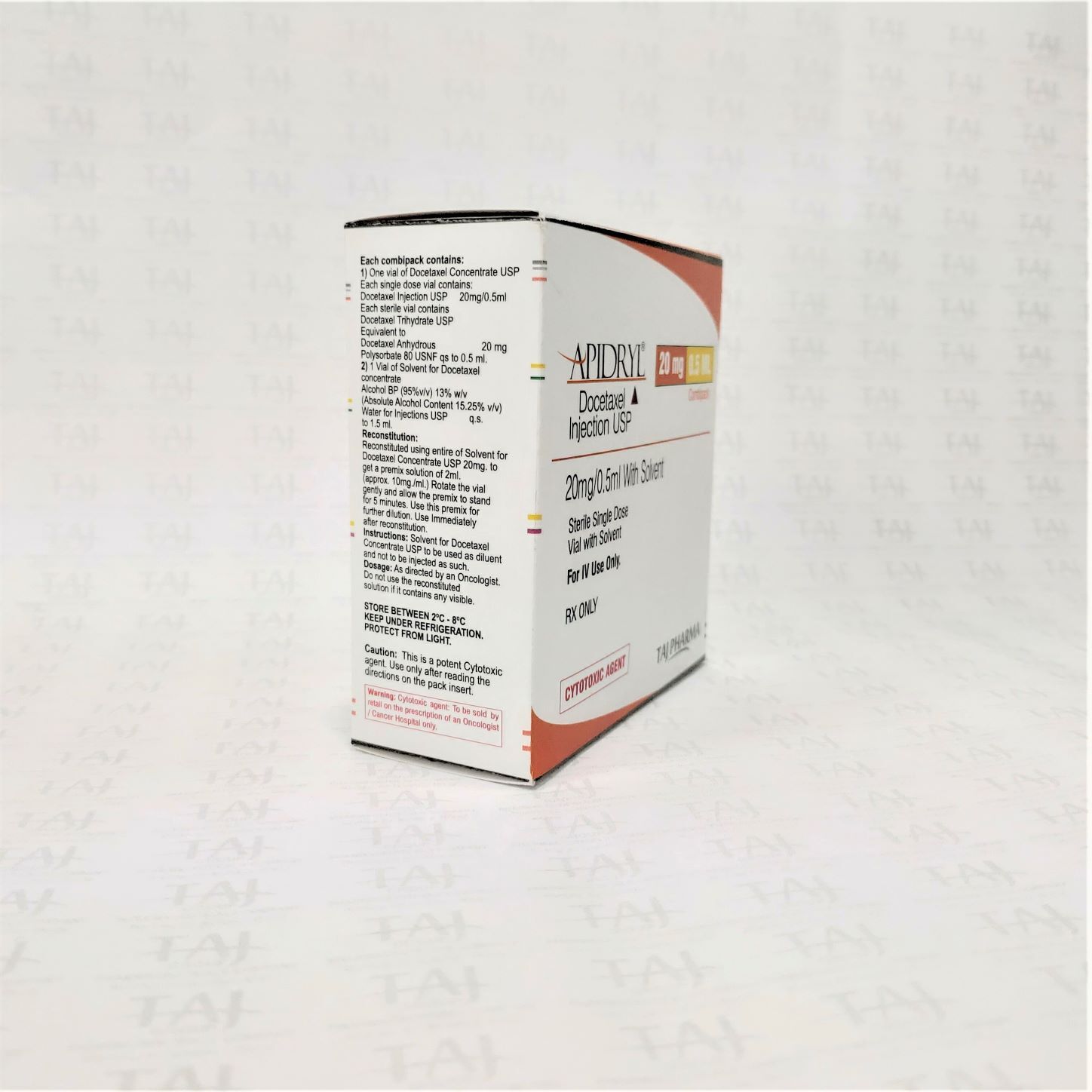 Docetaxel Injection Usp 20mg/0.5ml With Solvent Specific Drug