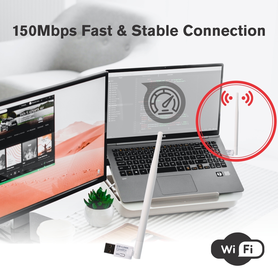150mbps Wireless N Usb Adapter Application: Commercial